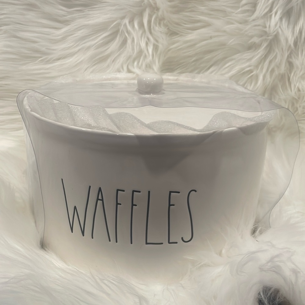 Rae Dunn WAFFLES Holder